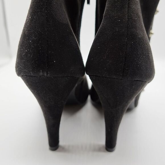 LC Lauren Conrad Heeled Booties with Studs Size - Picture 8 of 13
